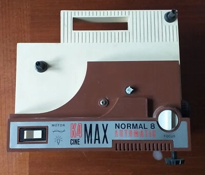 Vecchio proiettore 8mm Cine Max K4 vintage - Immagine 1 di 4