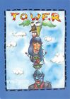 Carte postale OCP Tower Records carte publicitaire illustration par Jeff Ringer 4x6