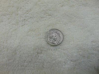 Imperial Rome Herennius Etruscus 251 AD AR Antoninianus (4.38 gm) Mint State - Image 1 of 4