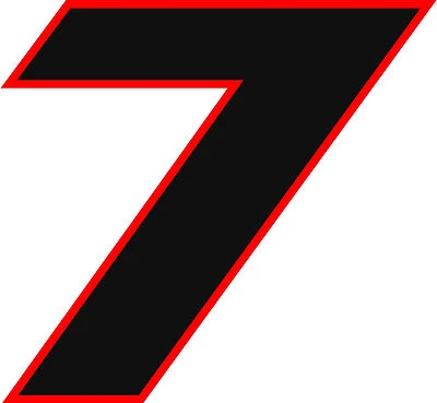 NUEVO PARA 2020 #7 Alan Kulwicki Racing calcomanía adhesiva - SM a XL - varios colores Foto 1 de 3