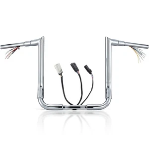 Manillar Street Glide precableado de 16" para Electra Glide 2008-2013 1,5" cromo graso - Imagen 1 de 7