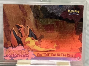 Pokémon Charizard Pikachu’s Vacation Textured Rainbow Foil 1999 - Picture 1 of 10