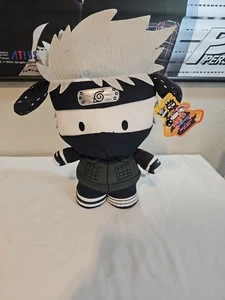 Naruto x Sanrio Pochacco Kakashi Plüsch 13 Zoll KidRobot Neu mit Etikett 2021 Hello Kitty - Bild 1 von 5