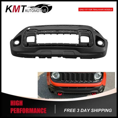 Cubierta de parachoques inferior delantera 5XB55LXHAA para Jeep Renegade Trailhawk 2015-2018 Foto 1 de 3