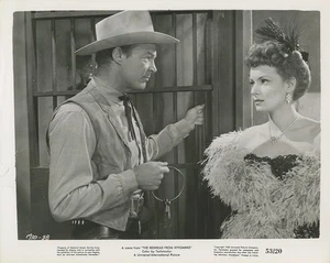 Foto original de 8x10" de Alex Nicol Maureen O'Hara La pelirroja de Wyoming B388 - Imagen 1 de 1