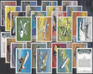 WILLS EMBASSY-FULL SET- WORLD OF SPEED 1981 (M36 CARDS) EXCELLENT - Picture 1 of 1