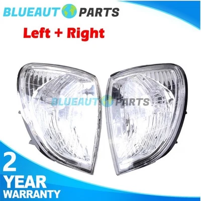 Luz de señal de giro para parachoques delantero 2 piezas lámpara de esquina sin bombilla para 98-02 Lexus LX470 Foto 1 de 4