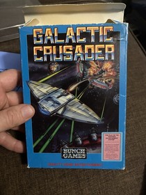 Galactic Crusader Nintendo NES Unlicensed Bunch Games Complete in Box CIB Tested