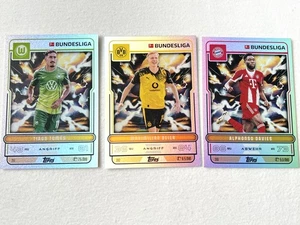 Topps Match Attax 2025/26 Bundesliga 391 392 393 completo Lightning - Imagen 1 de 1