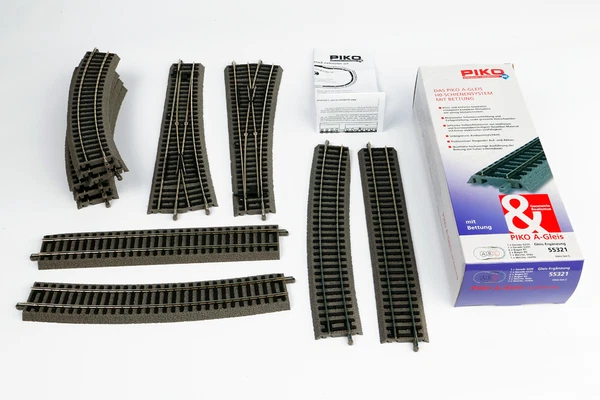 PIKO 55321 HO Scale Roadbed Track Set C - Image 1 of 1