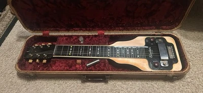 Vintage Gibson Electar Zephyr Lap Steel Guitar w/ Original Case – 1940s Classic! - Image 1 of 4