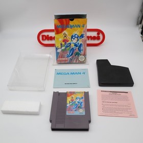 NES Nintendo MEGA MAN 4 / MEGAMAN IV - PAL VERSION COMPLETE! Cleaned & Tested!