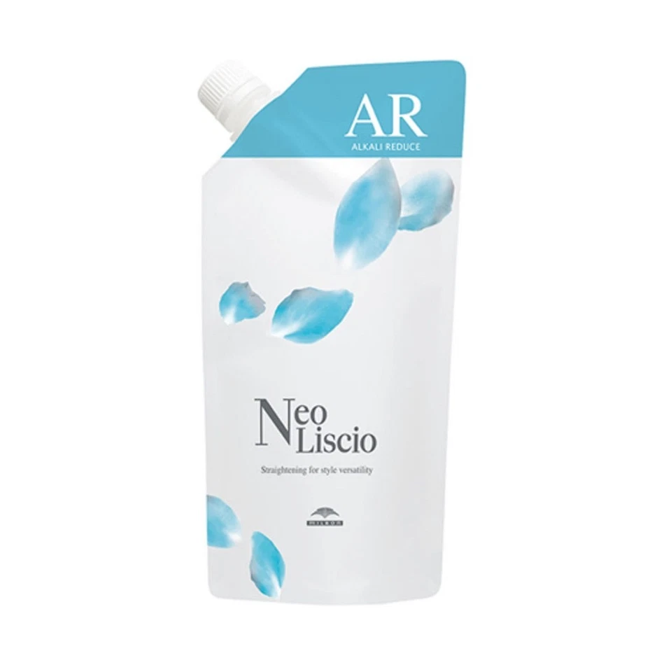 Milbon Neo Liscio Alkali Reduce AR 400ml Pre-Perm Salon Treatment, Japan - Image 1 of 1
