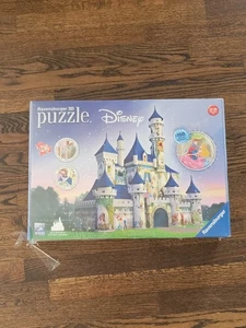 RAVENSBURGER DISNEY PRINCESS 3D CASTLE PUZZLE 216PCS - New In Sealed Box - Picture 1 of 7