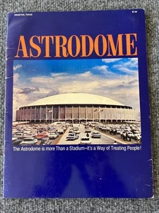 Astrodome VTG 1968 Information Guide Book Mid Century Tourist Travel Souvenir - Picture 1 of 10