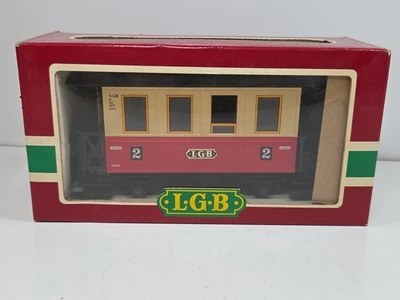 Lehmann 3011 G Gauge 2nd Class Coach Western Germany  Vintage - Image 1 of 4