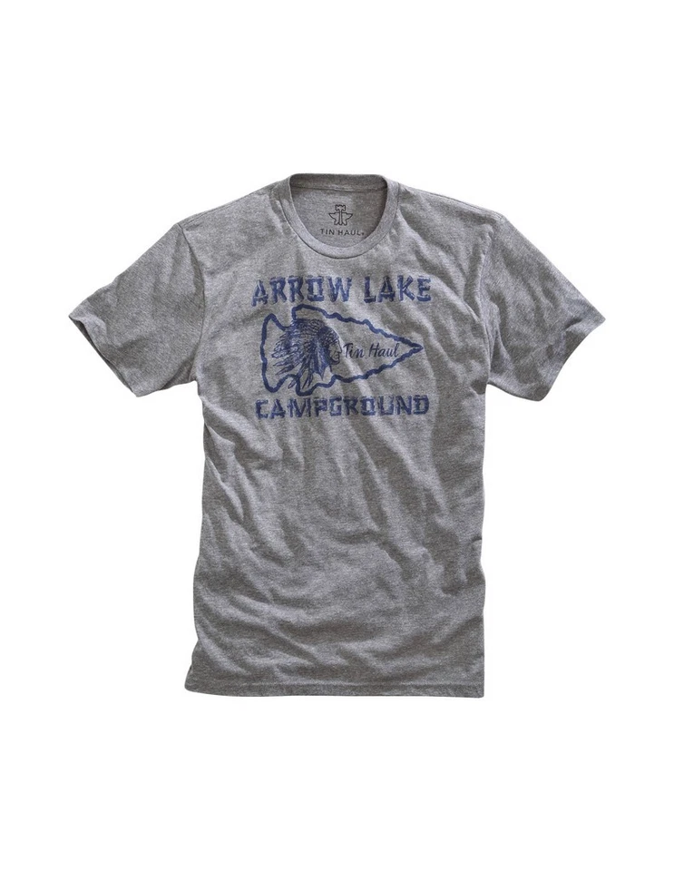 Camisa Western Tin Haul Para Hombre S/S Crew M Gris 10-076-0501-0807 GY Foto 1 de 1