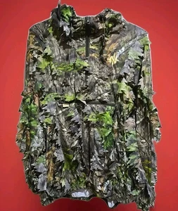 Giacca da caccia Nomad Brand Co. mimetica da uomo 3D foglia quarto di zip taglia XL-2xL - Foto 1 di 13