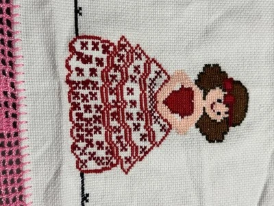 Auténtica servilleta de tela tejida mexicana 45x42 Foto 1 de 4