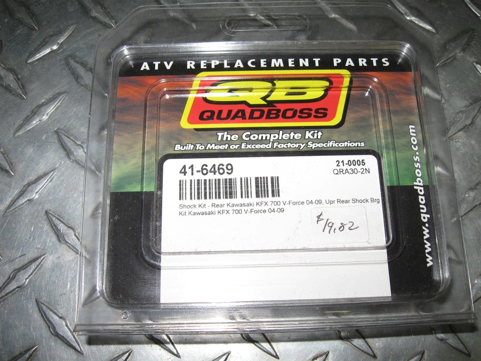 NEW KAWASAKI KFX700 V-FORCE VFORCE QUAD BOSS  REAR SHOCK UPPER BEARING KIT  - Image 1 of 1