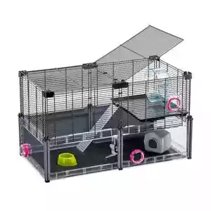 Large Hamster Mouse Cage with Accessories Equipped with all Comforts Customize - Picture 1 of 13