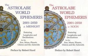 2 Bände ASTROLABE WORLD EPHEMERIS 2001-2050 Mitternacht/Mittag, Neu! Kostenloser Versand! - Bild 1 von 4