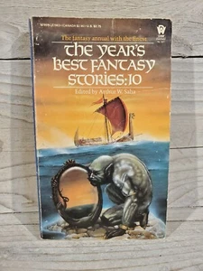 Year's Best Fantasy Stories 10 ed. Saha (DAW, 1984) - Leiber, Tiptree, Wagner - Picture 1 of 3