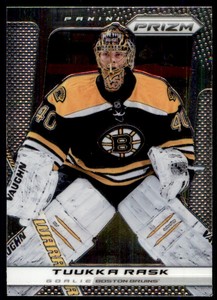 2013-14 PANINI PRIZM TUUKKA RASK BOSTON BRUINS #4