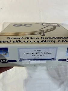 Macherey Nagel GC Säule OPTIMA FFAP, 50x0,32 mm 0,25 μm PN 726341.50 ungeöffnet - Bild 1 von 4