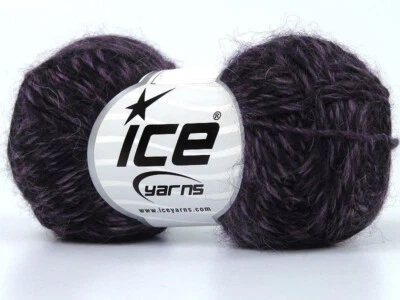 8-Skein Lot Sonriente Alpaca Yarn Light 8x50g/120m Purple Shades - Image 1 of 4
