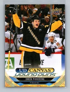 24/25 UD Extended Pittsburgh Penguins Owen Pickering Young Guns UD Canvas #C348 - Bild 1 von 2
