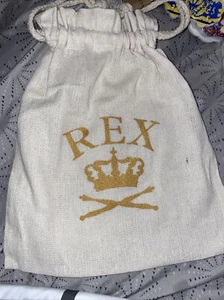 2024 Krewe Of Rex Bead Large Cloth Fabric  Bag New Orleans Mardi Gras - Picture 1 of 3