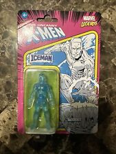 Marvel Legends Iceman Kenner Retro Series 3.75 inch Action Figure New. Read