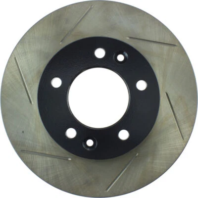 Disc Brake Rotor-Sport Slotted Front Right Stoptech fits 86-91 Mazda RX-7 - Image 1 of 4