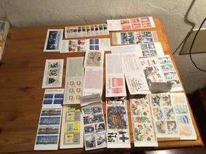 DA COLLEZIONE PRIVATA -- FOGLIETTI DI FRANCOBOLLI - Foto 1 di 5