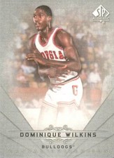 DOMINIQUE WILKINS 2012-13 SP Authentic CANVAS COLLECTION #CC-6 Hawks