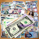 100 Pcs Different World Banknotes Paper Money Foreign UNC Rare Collections Gift