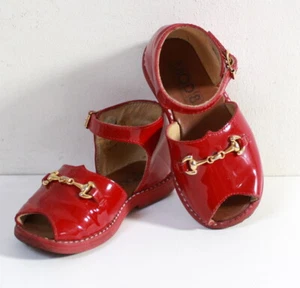 Sandales vernies rouges Mod 8, pointure 22 - Picture 1 of 5