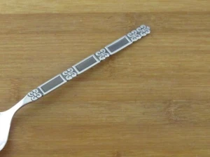 Oneida Stainless Community MADRID Black Accent VGC CHOICE Flatware - Picture 1 of 7