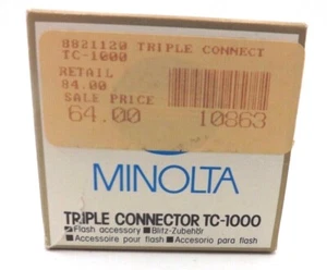 MinoltaTriple Connector TC-1000 - Picture 1 of 2