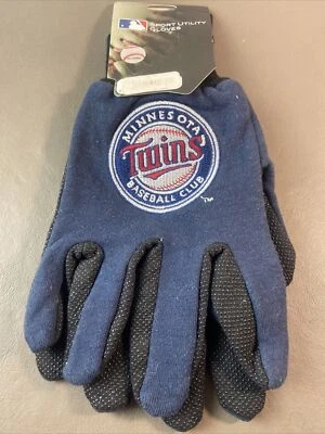Minnesota Twins Sport/Utility Work Gloves (New) (1 Pair)  - Image 1 of 4