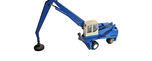 Excavadora Conrad 2842 Fuchs MHL350 con imán - 1/50 fundido a presión sin usar, en caja - Imagen 1 de 7