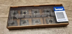 (10 Pcs) ISCAR 5566736 CNMG 432-M3M CNMG120408-M3M IC806 Carbide Turning Inserts - Picture 1 of 4