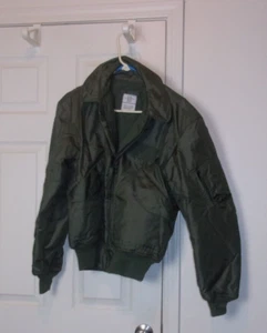 VTG 80s Cold Weather CWU-45 P Jacket  Military Bomber Flyers Mens Large - Picture 1 of 3