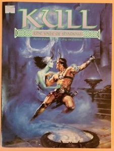 KULL: THE VALE OF SHADOW ~ VF 1989 MARVEL GRAPHIC NOVEL ~ TONY DEZUNIGA ART - Picture 1 of 3