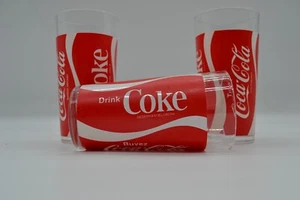 3 Coca-Cola Gläser, ca 0,2l, 90er - Bild 1 von 6