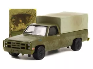 Chevrolet M1008 con cubierta de carga - 1984 - militar - luz verde 1:64 - Imagen 1 de 6
