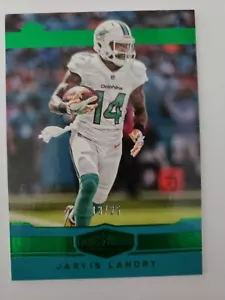 JARVIS LANDRY 2017 PLATES & PATCHES GREEN ROOKIE LOW# 13/25. CARD# 56 - Picture 1 of 3