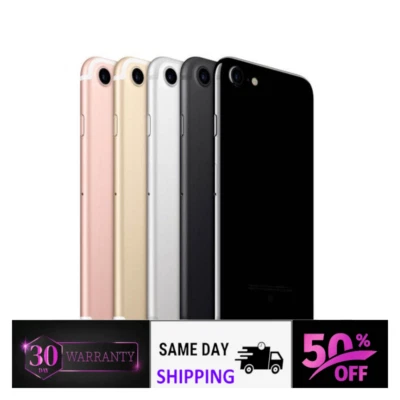 Apple iPhone 7 Desbloqueado - 32GB/128GB (Verizon, AT&T, T-Mobile) Colores Disponibles Foto 1 de 4