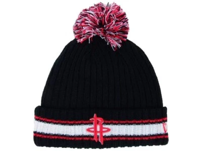 Houston Rockets NBA UNISEX Puño Grueso Moda Gorro con Pom Gorra Sombrero OS $28 Foto 1 de 2